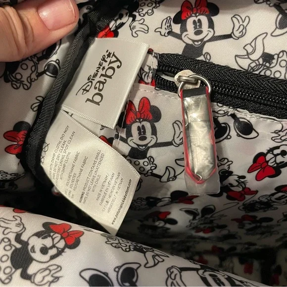 NWOT Petunia Pickle Bottom District Backpack in Disney's Signature Minnie Mouse - Picture 10 of 11